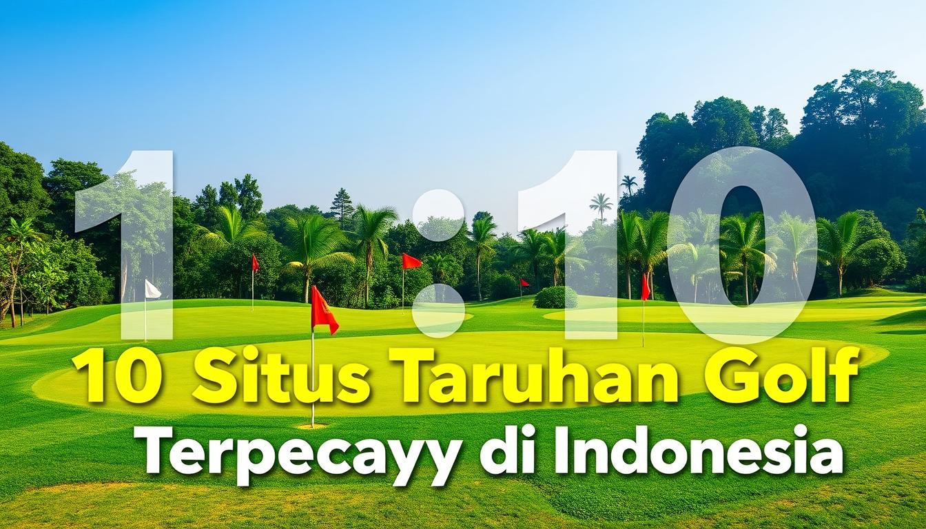 Situs taruhan golf terpercaya